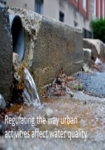 Regulating the way urban activities affect water quality 3 August 2017 preview