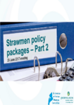 Strawmen policy packages Part 2  29 June 2017 preview