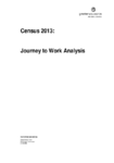 Wellington 2013 Census Journey to Work Document preview