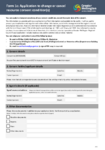 Form 1c: Application to Change or Cancel Resource Consent Conditions preview