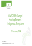 HS6 GWRC Hearing Presentation Technical Report Fleur Maseyk 190224 preview